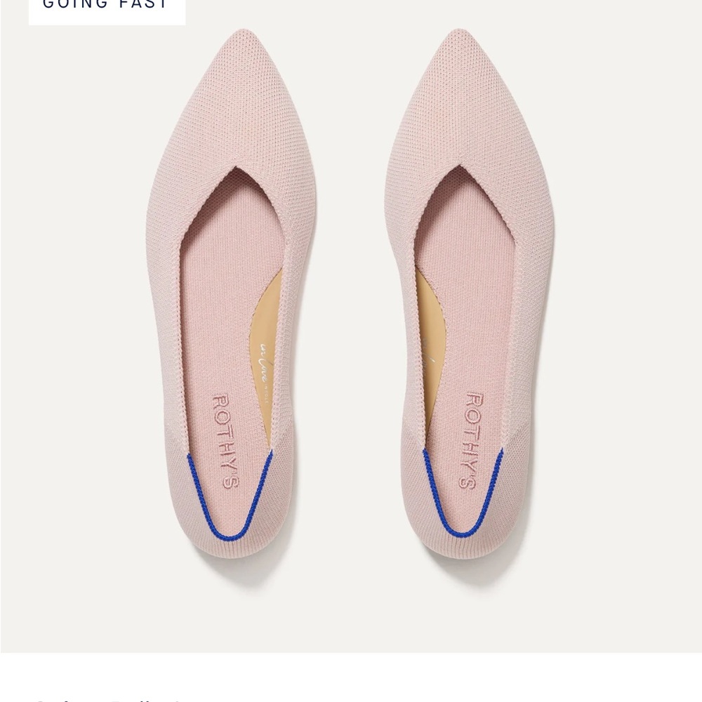 Rothy's The Point II Ballerina Size 7.5